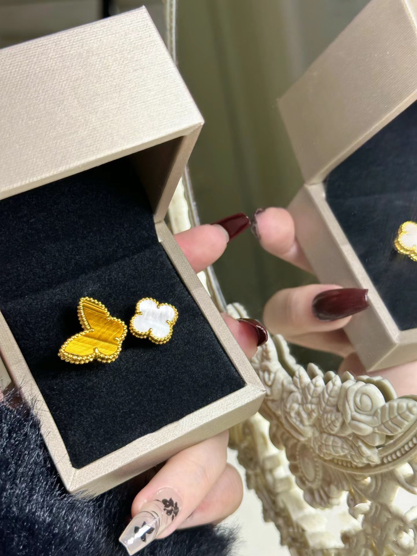 VCA Lucky Alhambra Between the Finger Ring - Rep Fashion™