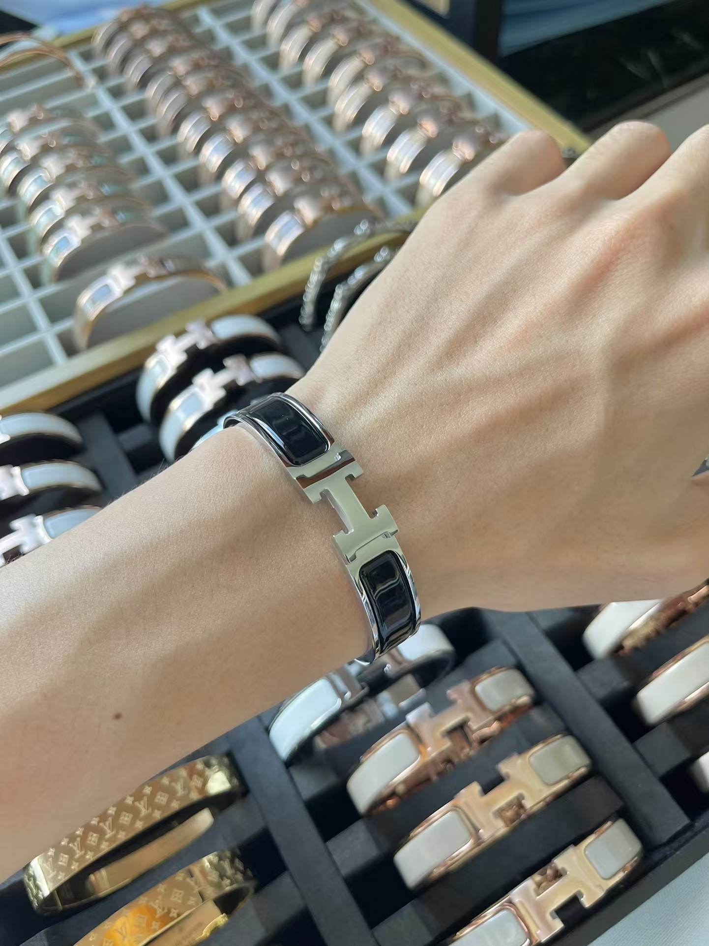 Hermes Bermes Darth Vader Bracelet Bangle - Rep Fashion™