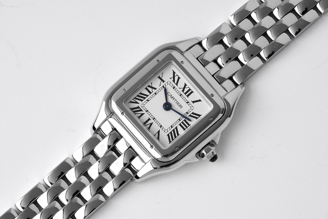 Cartier Silver Panthère de Watch - Small 22*30MM - Rep Fashion™