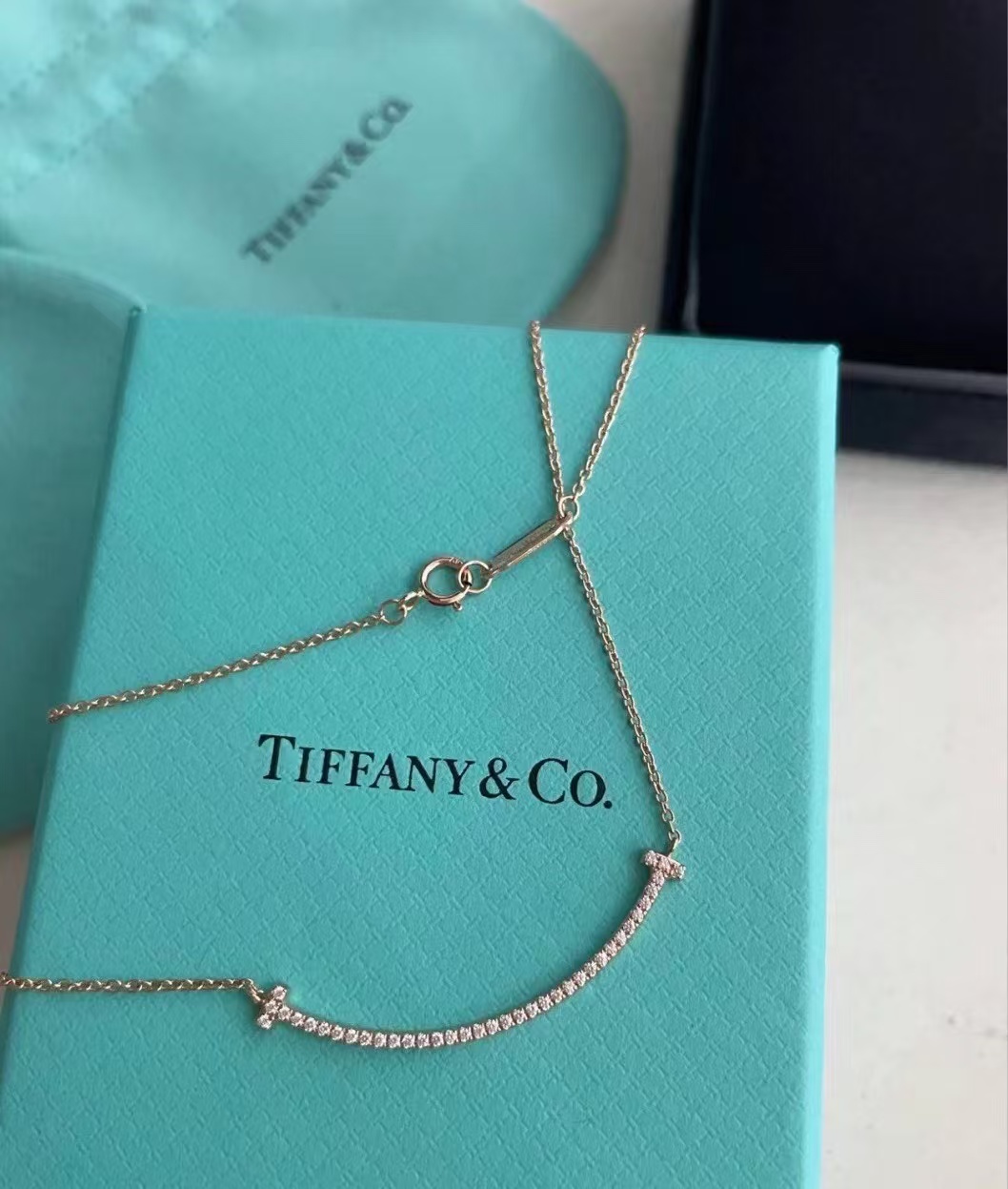 Tiffany T Smile Pendant Necklace - Rep Fashion™