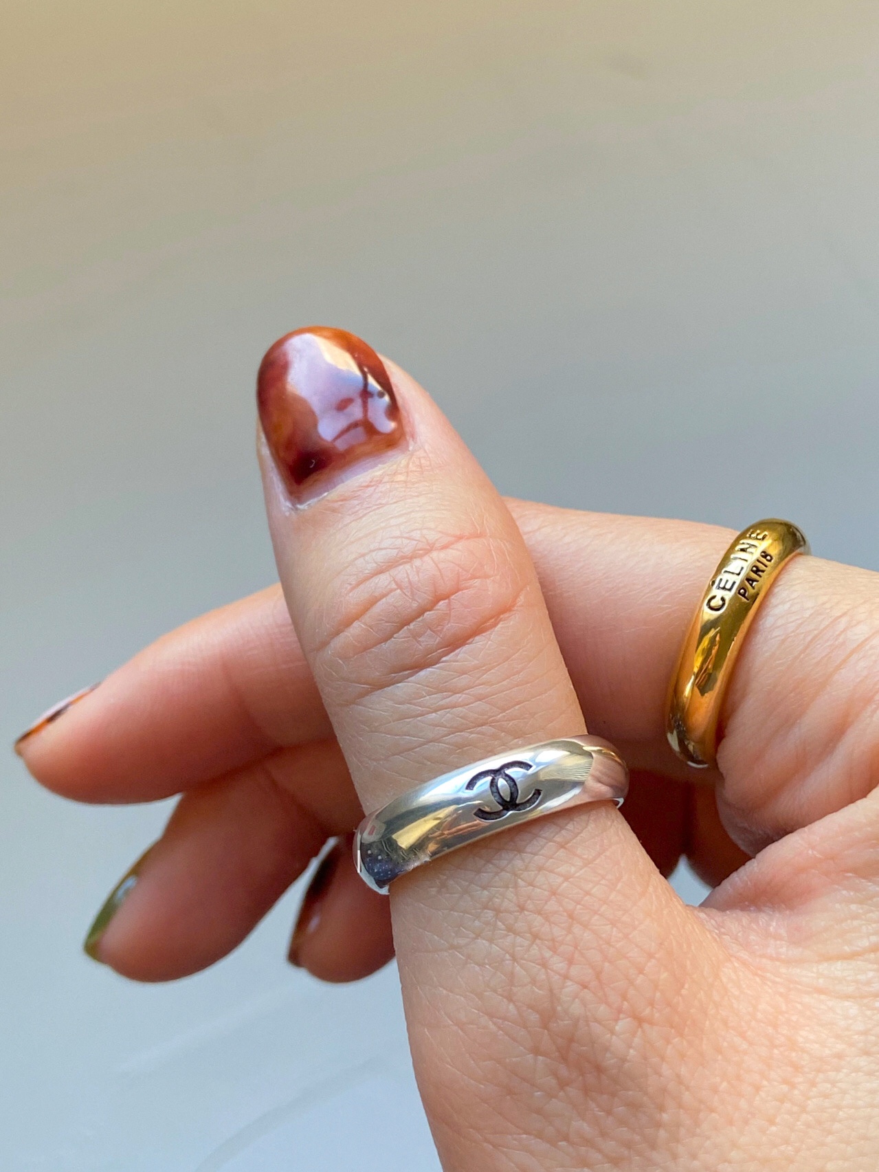 Chanel Minimalist and Elegant Silver Ring - Rep Fashion™