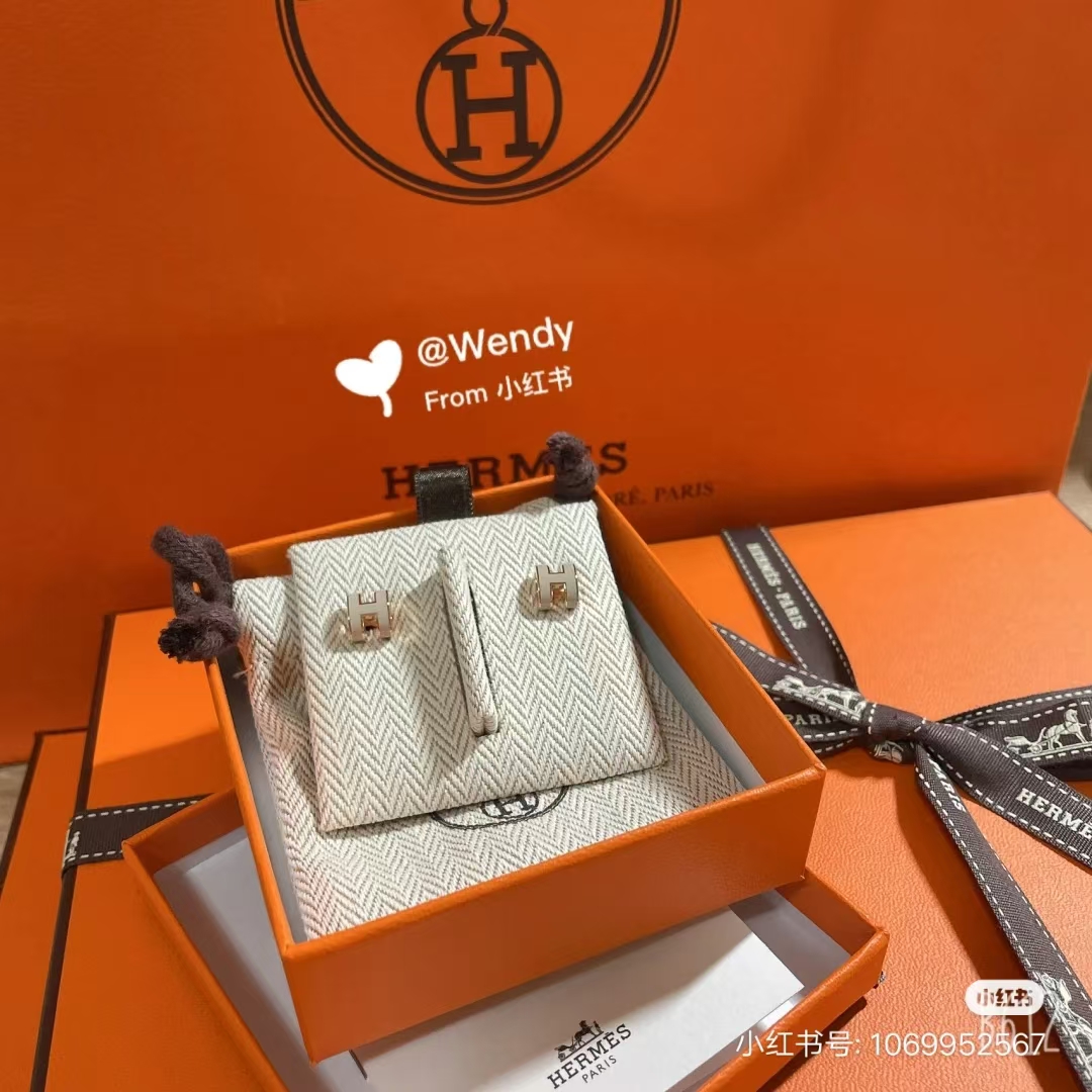 Hermes Mini POP H Earrings - Rep Fashion™
