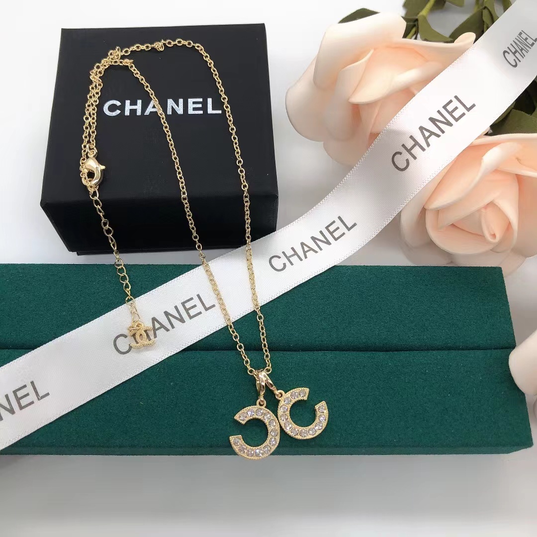 Chanel Separate Double C Pendant Necklace - Rep Fashion™