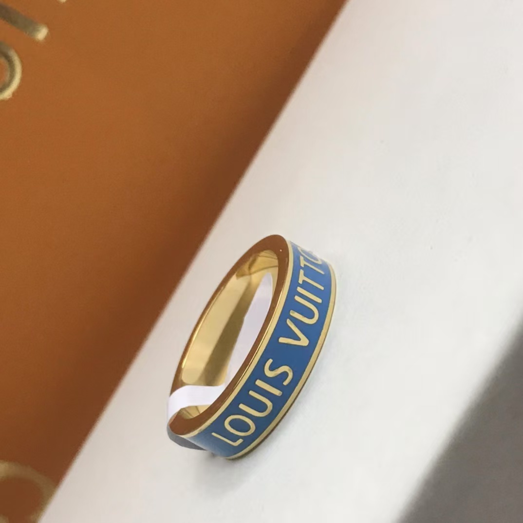 Louis Vuitton Letters Pattern Ring - Rep Fashion™