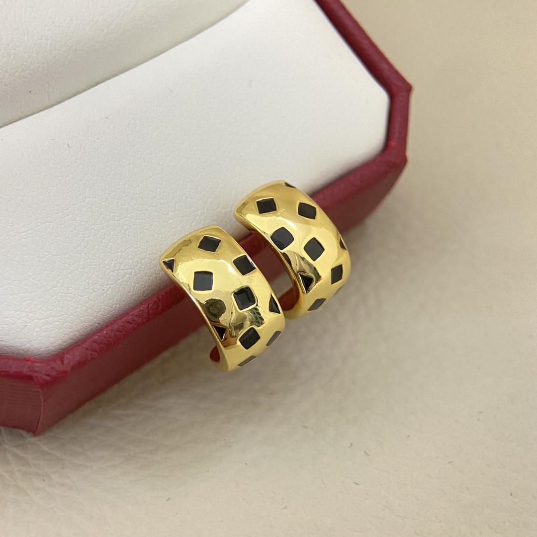 Cartier Leopard Panthère de Stud Earrings - Rep Fashion™