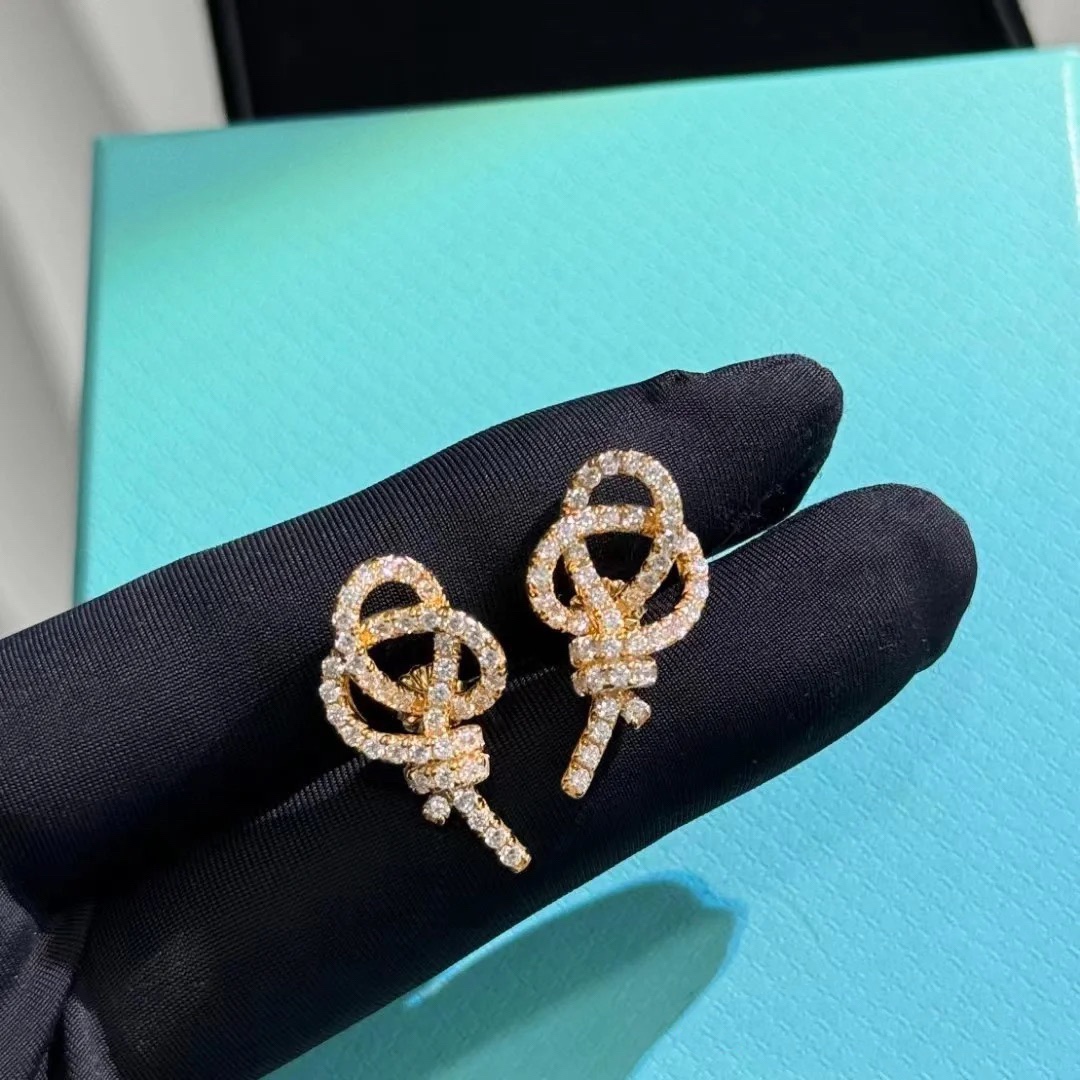 Tiffany Woven Rope Knot Earrings - Rep Fashion™