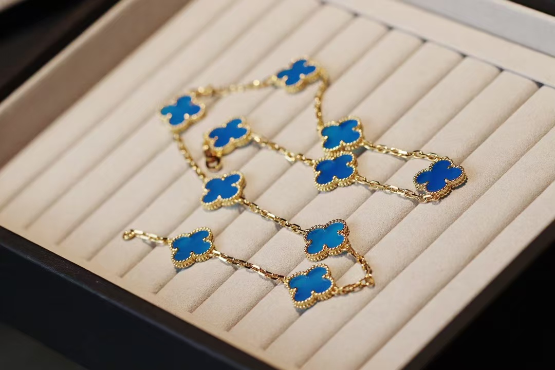 VCA Vintage Alhambra Necklace, 10 Motifs - Rep Fashion™