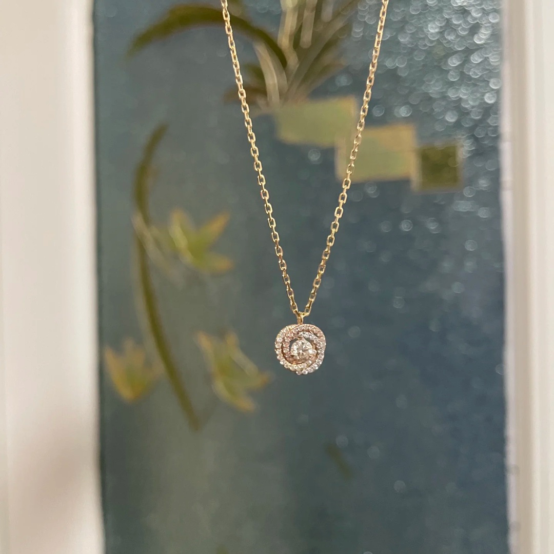 Cartier Full Diamond Paved Trinity Pendant Necklace - Rep Fashion™