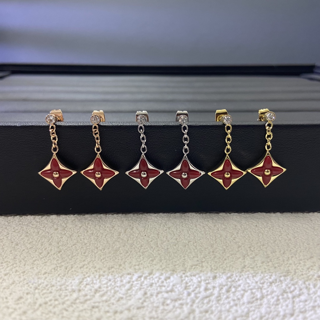 Louis Vuitton Color Blossom Star Drop Earrings - Rep Fashion™