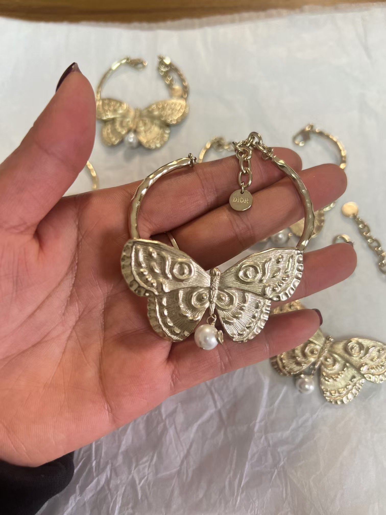 Dior Butterfly Bangle Bracelet - Rep Fashion™