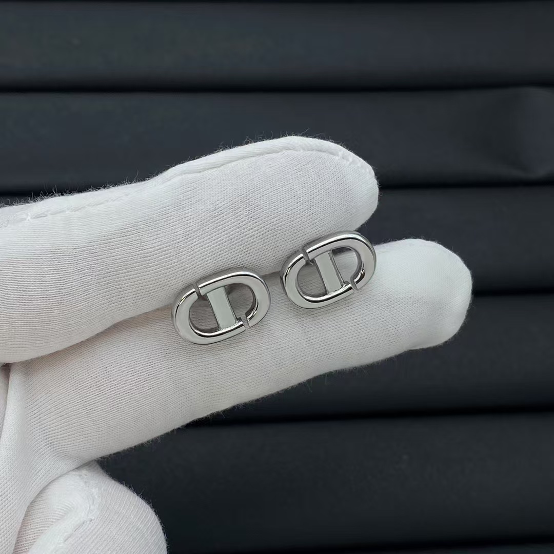 Dior Minimalistic CD Stud Earrings - Rep Fashion™