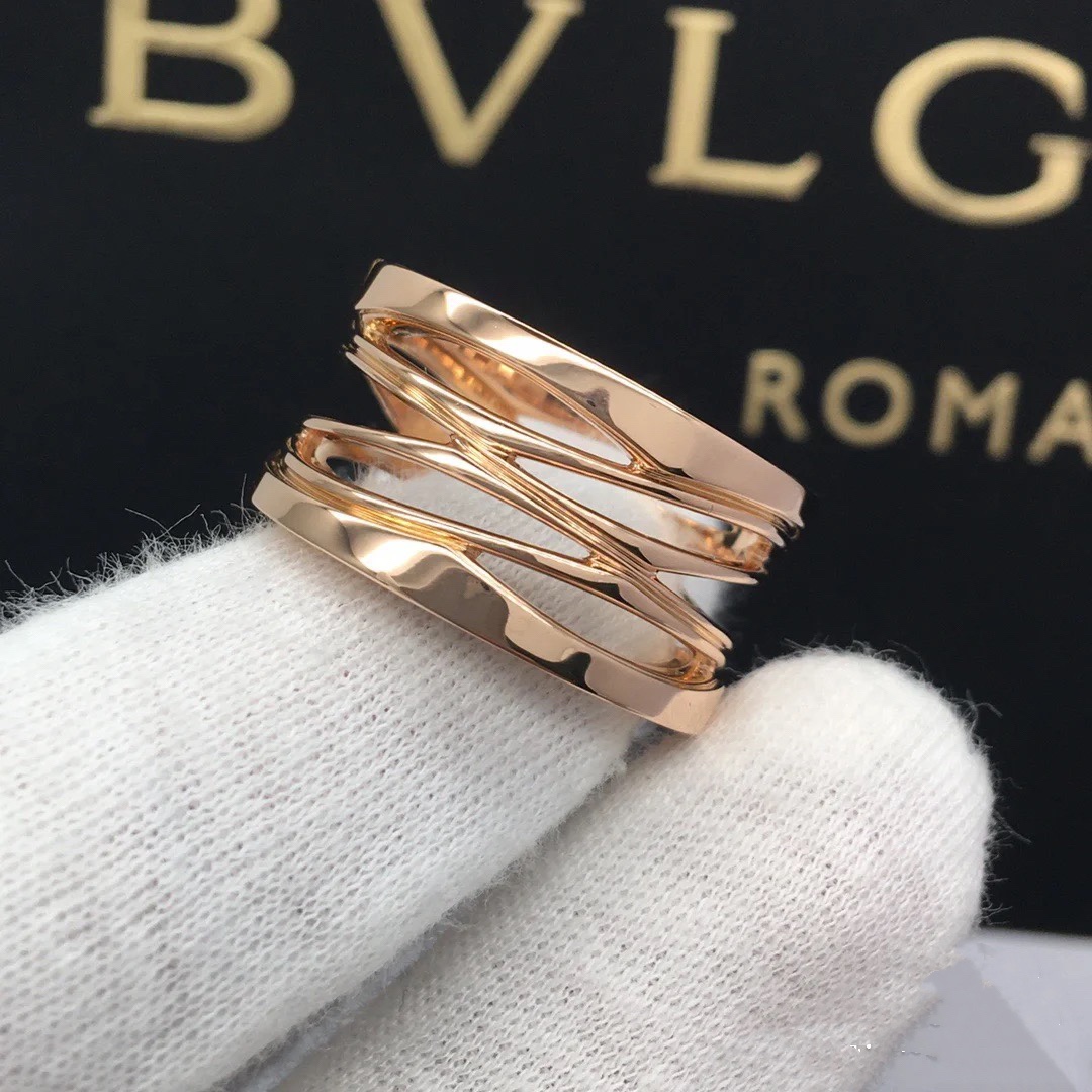 Bvlgari Wide Band Hollow B.zero1 Ring - Rep Fashion™