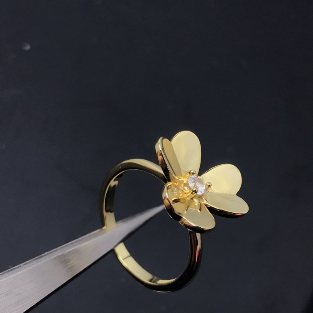 VCA 1 Motif Flower Frivole Ring - Rep Fashion™