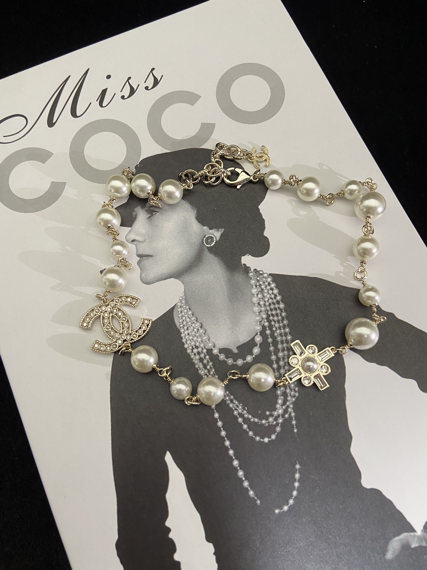 Chanel Pearl Brooch Earrings Bracelet Necklace - Rep Fashion™