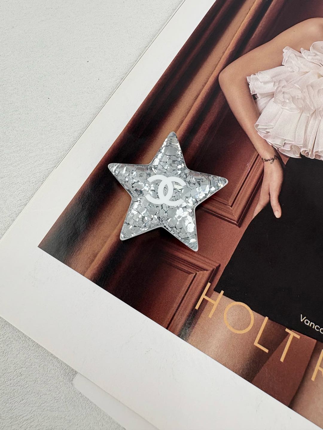 Chanel Silver Star Brooch - Rep Fashion™
