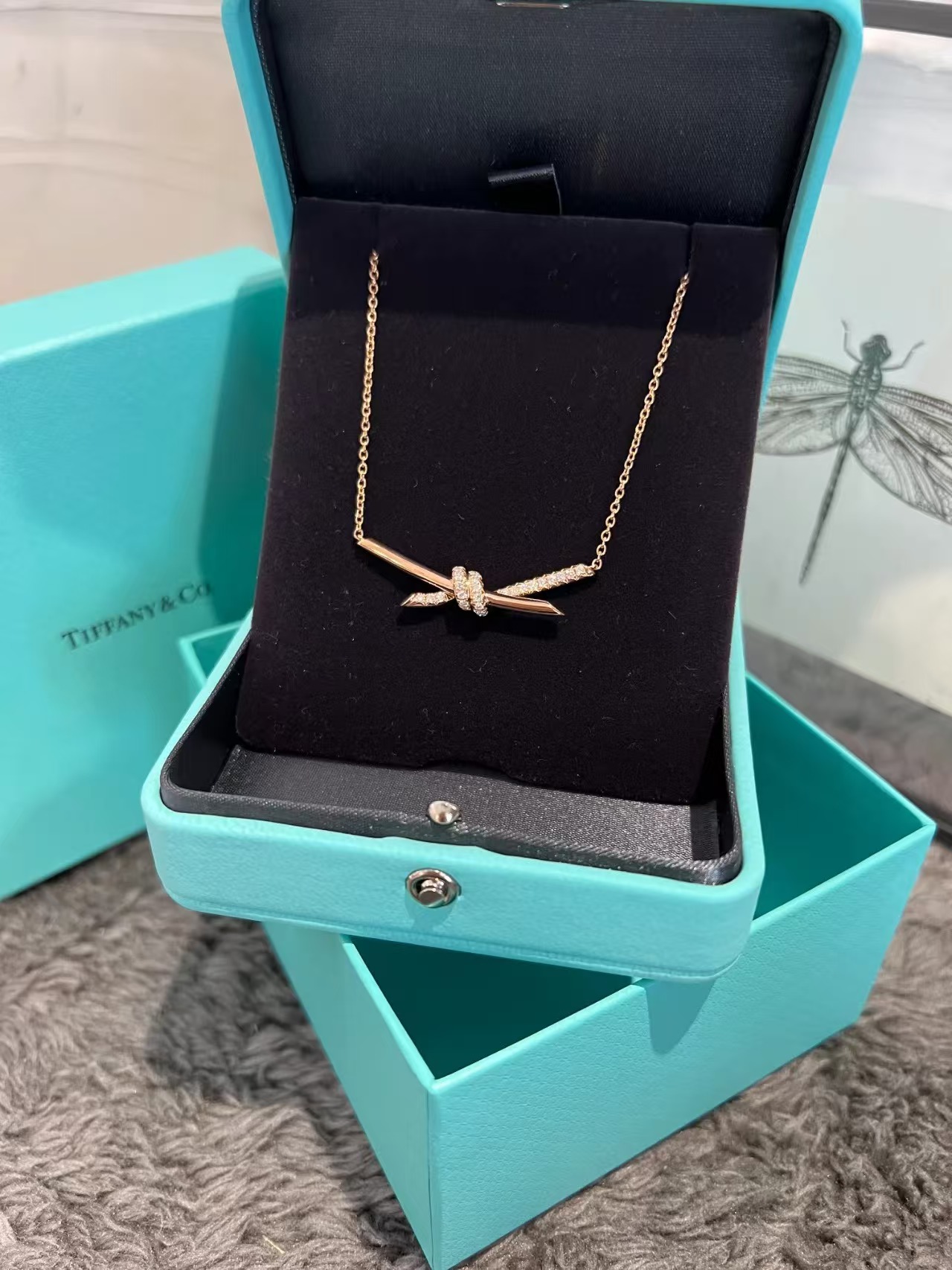 Tiffany Knot Pendant Necklace - Rep Fashion™