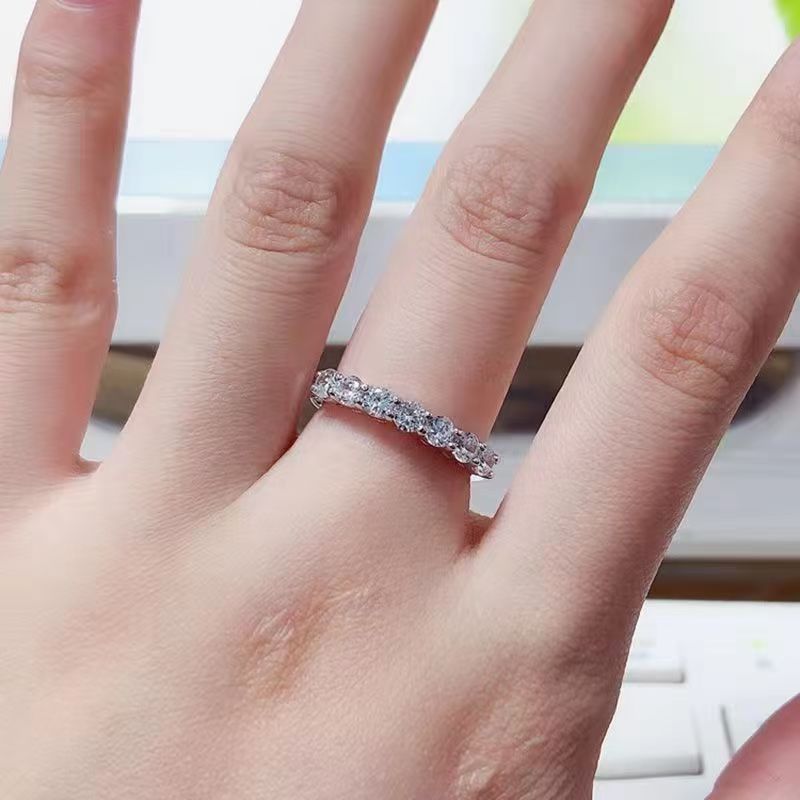 Tiffany Forever Band Ring - 7 Diamonds - Rep Fashion™