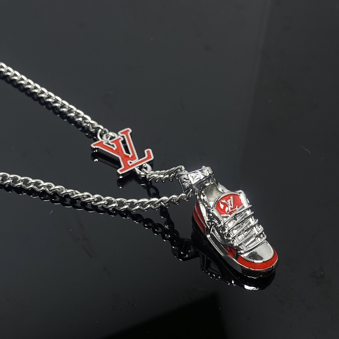 Louis Vuitton Shoe Sneaker Pendant Necklace - Rep Fashion™