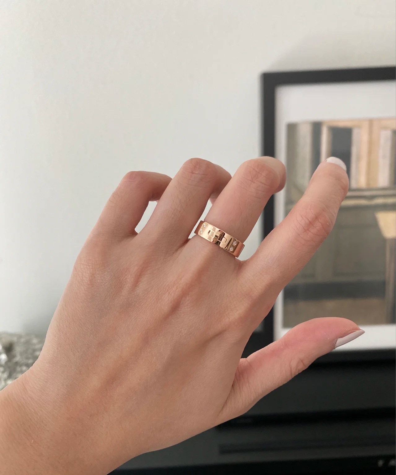 Hermes Rose Gold Kerry Ring - Rep Fashion™