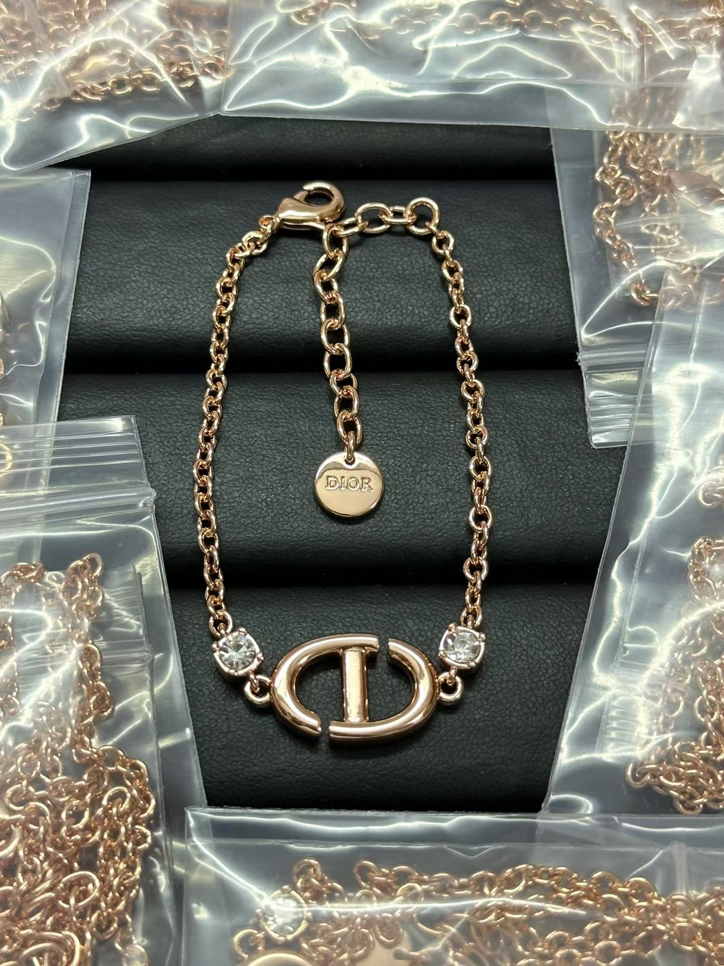 Dior CD Navy Bracelet - Rep Fashion™