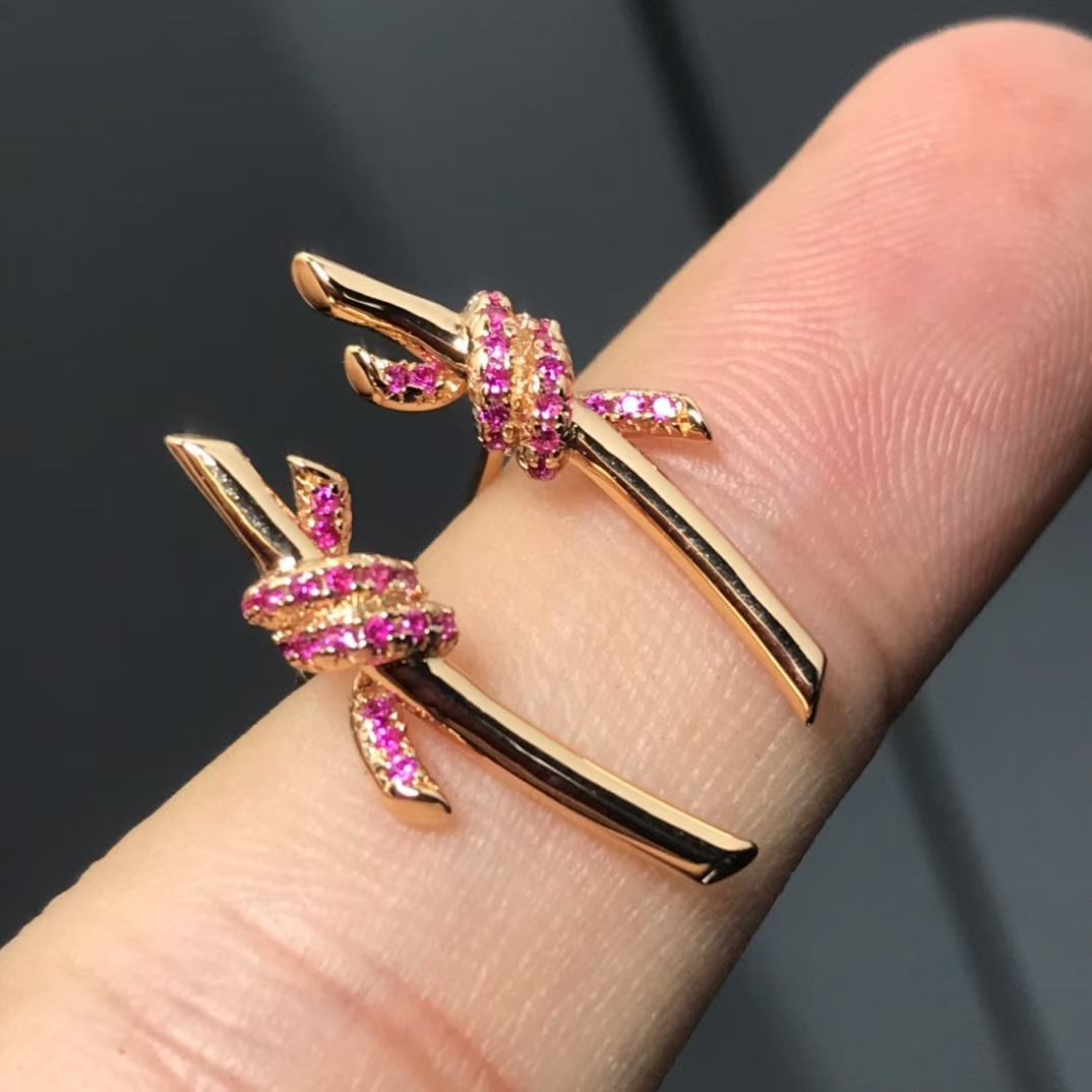 Tiffany Knot Earrings - Rep Fashion™