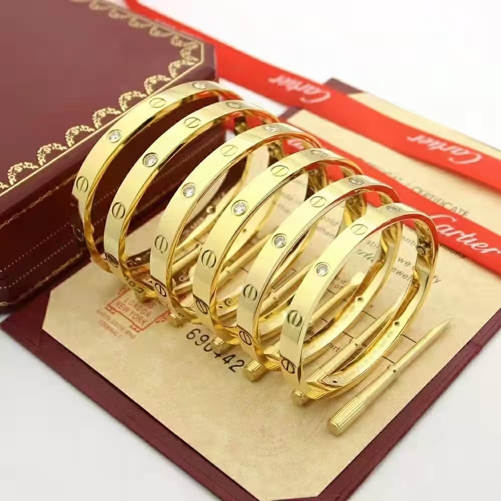 Cartier LOVE Bracelet Bangle, NO.16~NO.21 - Rep Fashion™