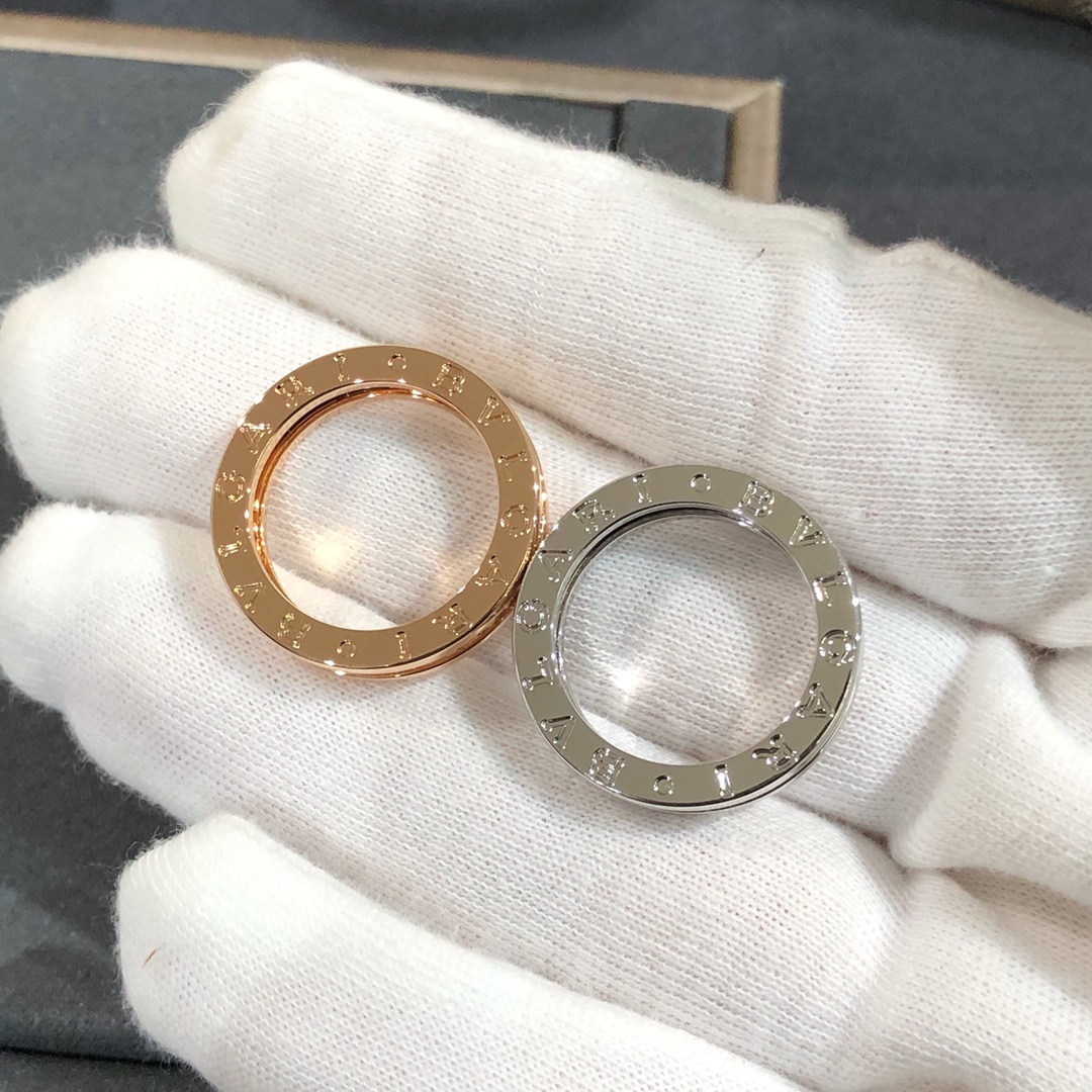 Bvlgari Diamond Paved One-band B.zero1 Ring - Rep Fashion™