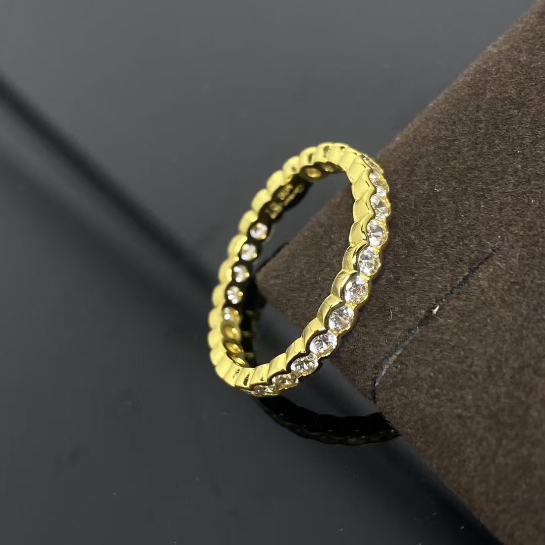 Cartier Diamond Paved Ring - Narrow - Rep Fashion™