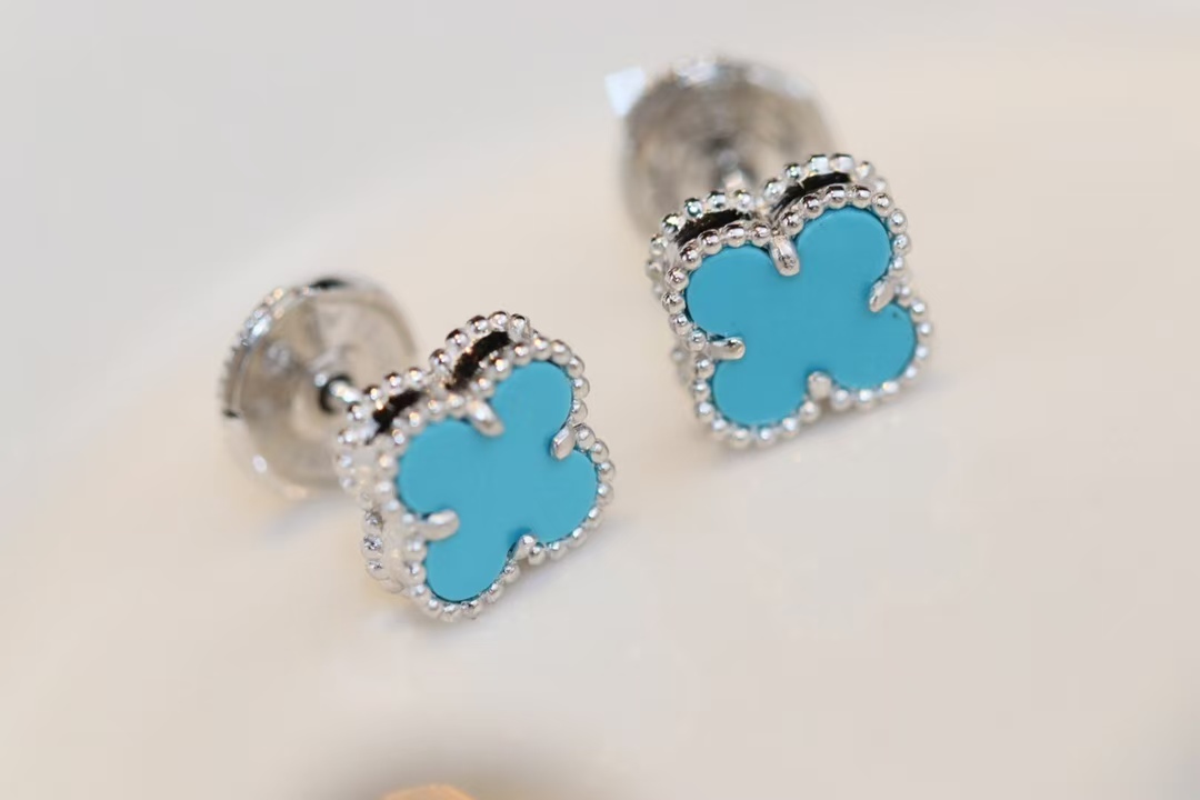 VCA Sweet Alhambra Earstuds Earring - Mini - Rep Fashion™