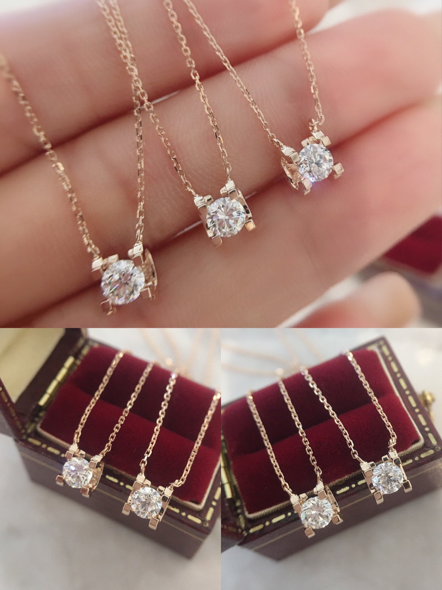 Cartier Claw Drill Diamond Necklace - Rep Fashion™