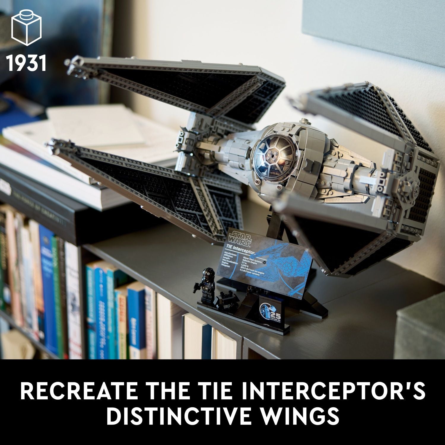 LEGO Star Wars Ultimate Collector Series TIE Interceptor Model Set 75382 (2024)