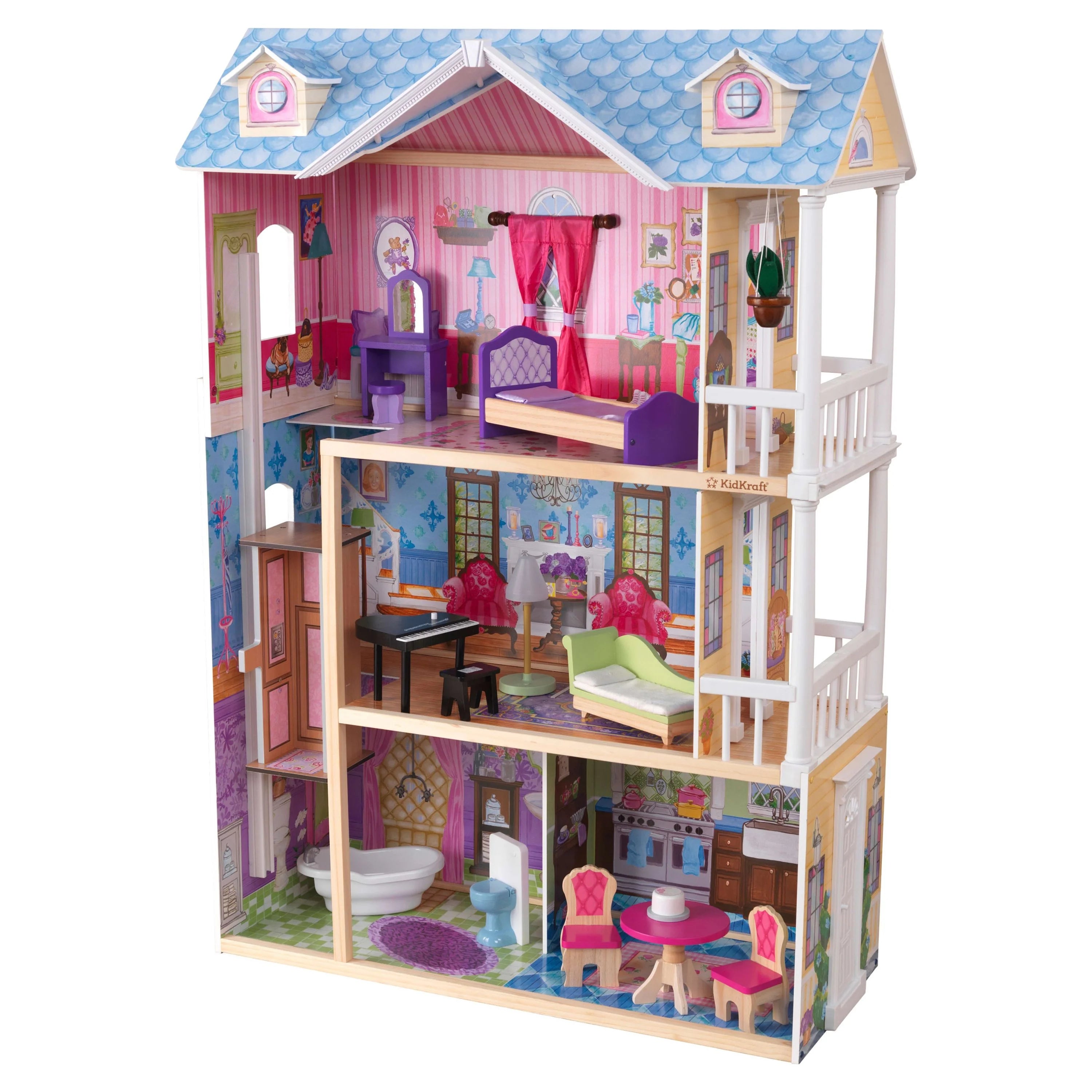 Casa de Muñecas de Madera