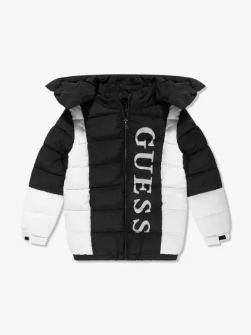 Guess Boys Hooded Padded Jacket - USdiscountonlinestore