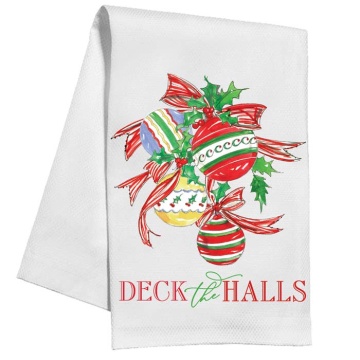 Handpainted Ornaments Kitchen Towel - USdiscountonlinestore