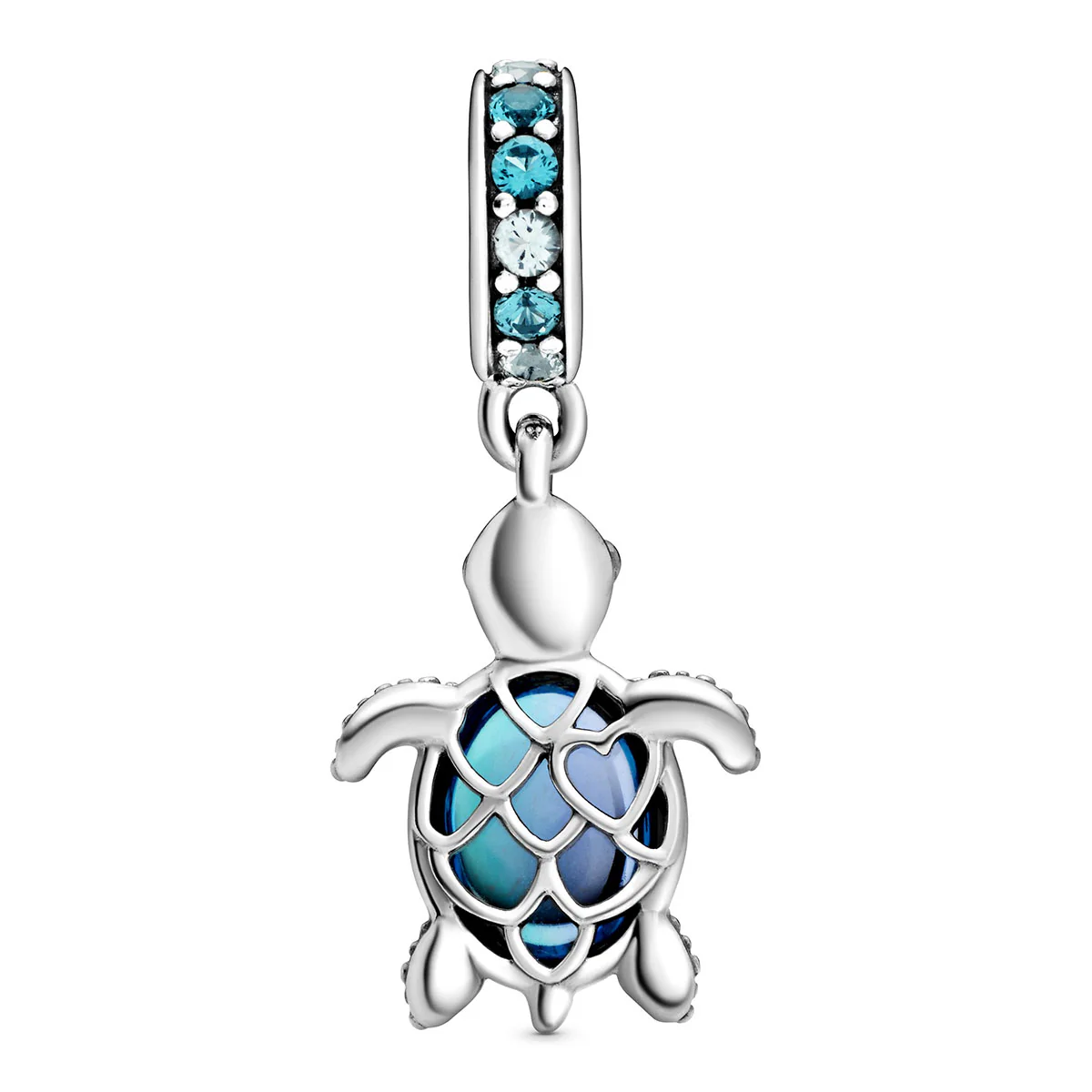 Pandora Moments Murano Glass Sea Turtle Dangle Charm