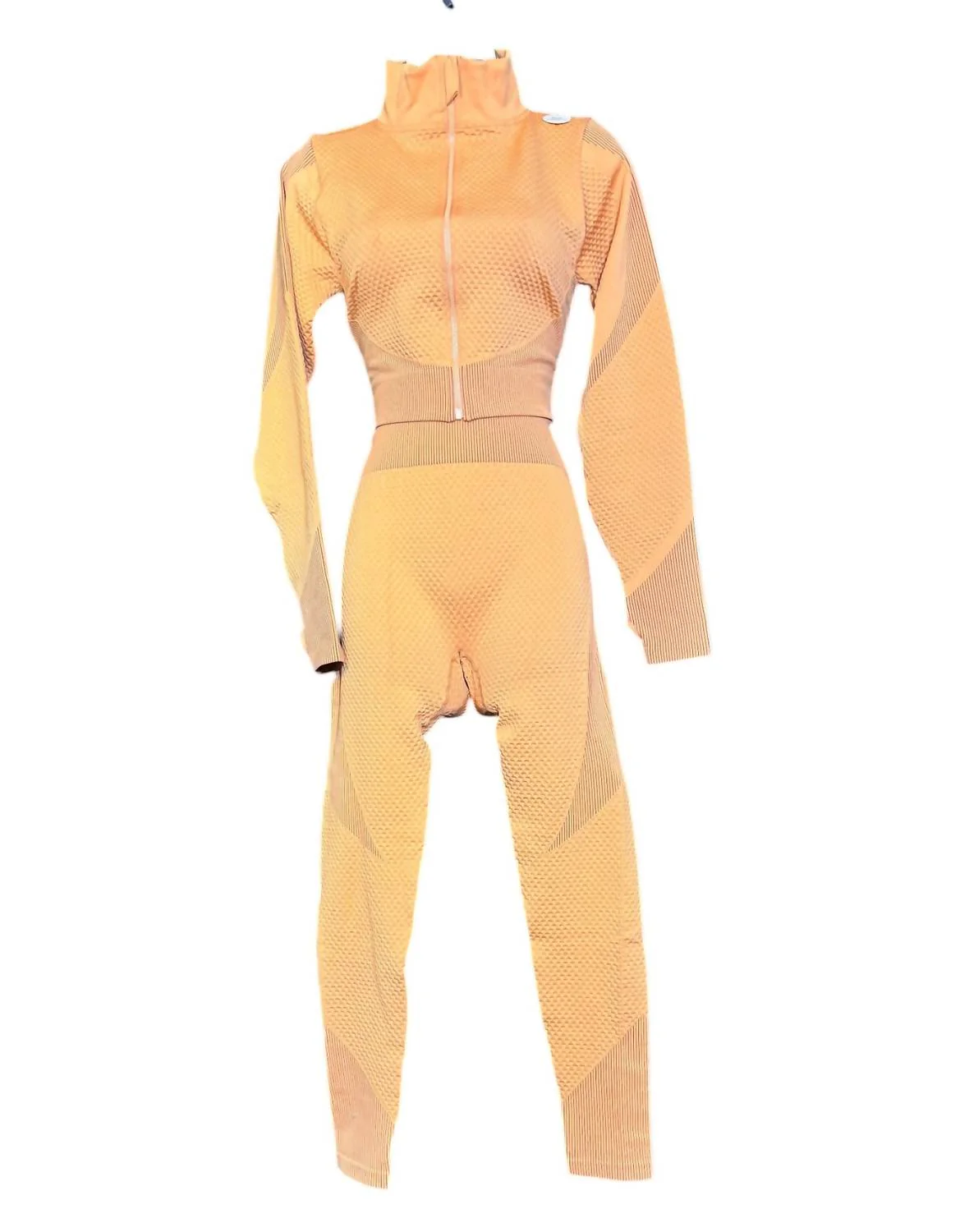 Women's 2-Piece Crop Pant Set In Orange