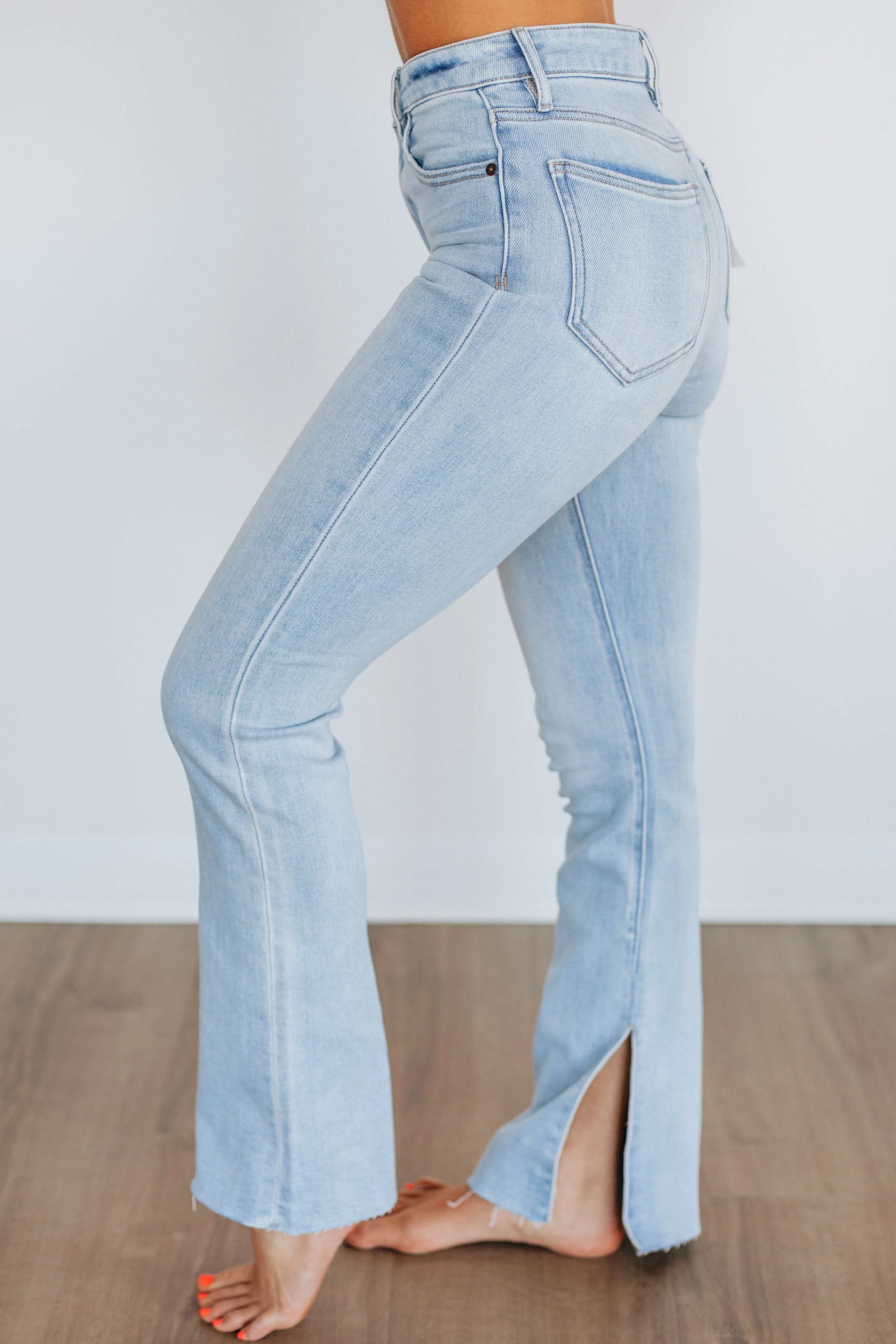 Ryan Hidden Jeans - Light Wash