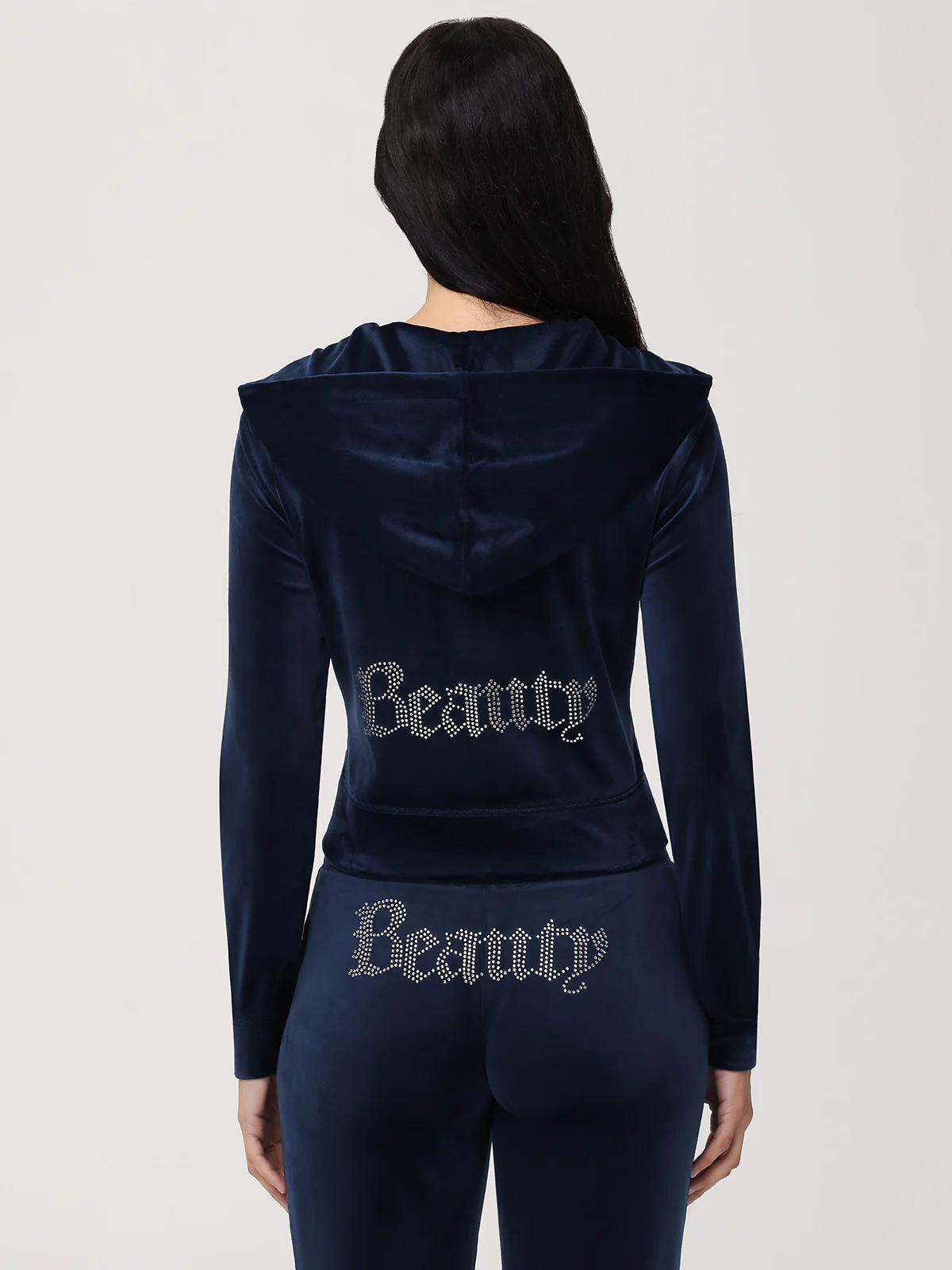 Bling Velour Hoodie