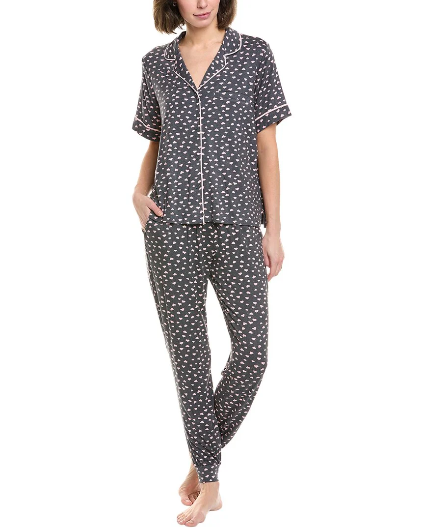 Sanctuary 2pc Sleepshirt & Jogger Set