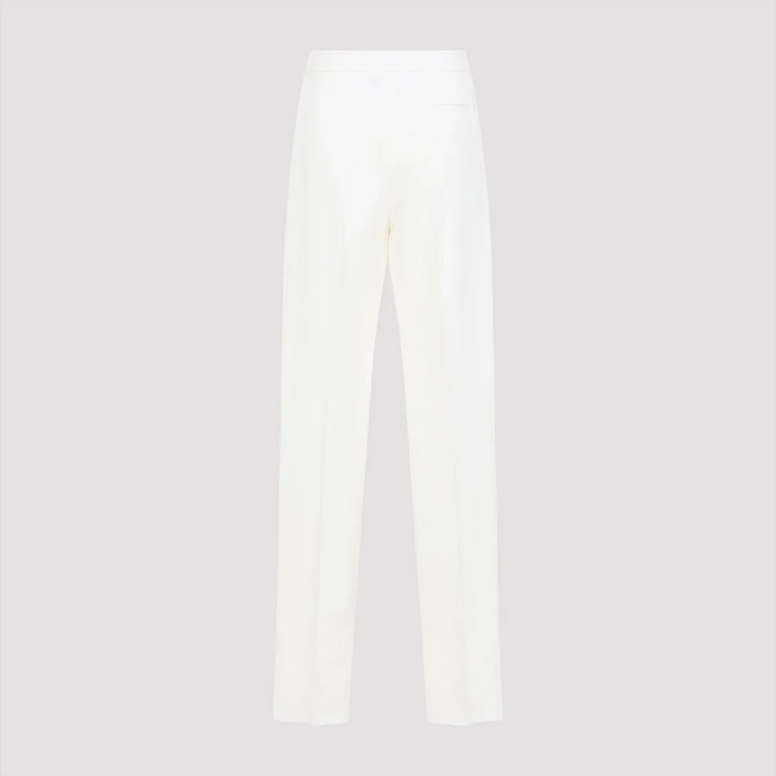 High-Waisted Silk Satin Pants