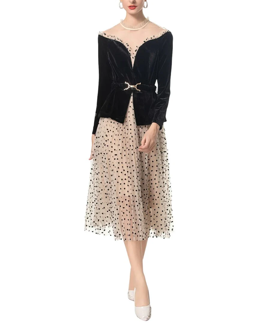 BURRYCO 2pc Cardigan & Skirt Set