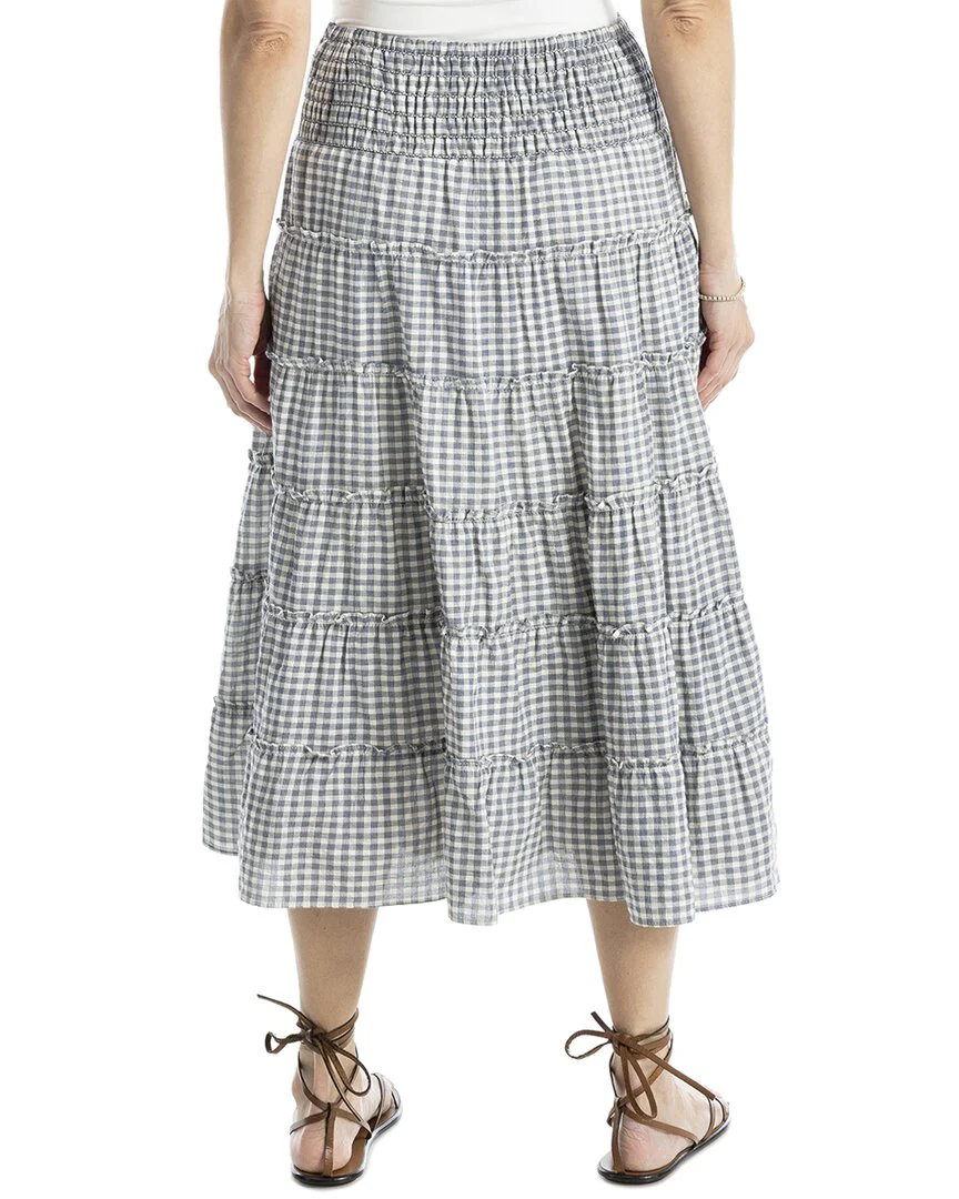 Max Studio Tiered Maxi Skirt