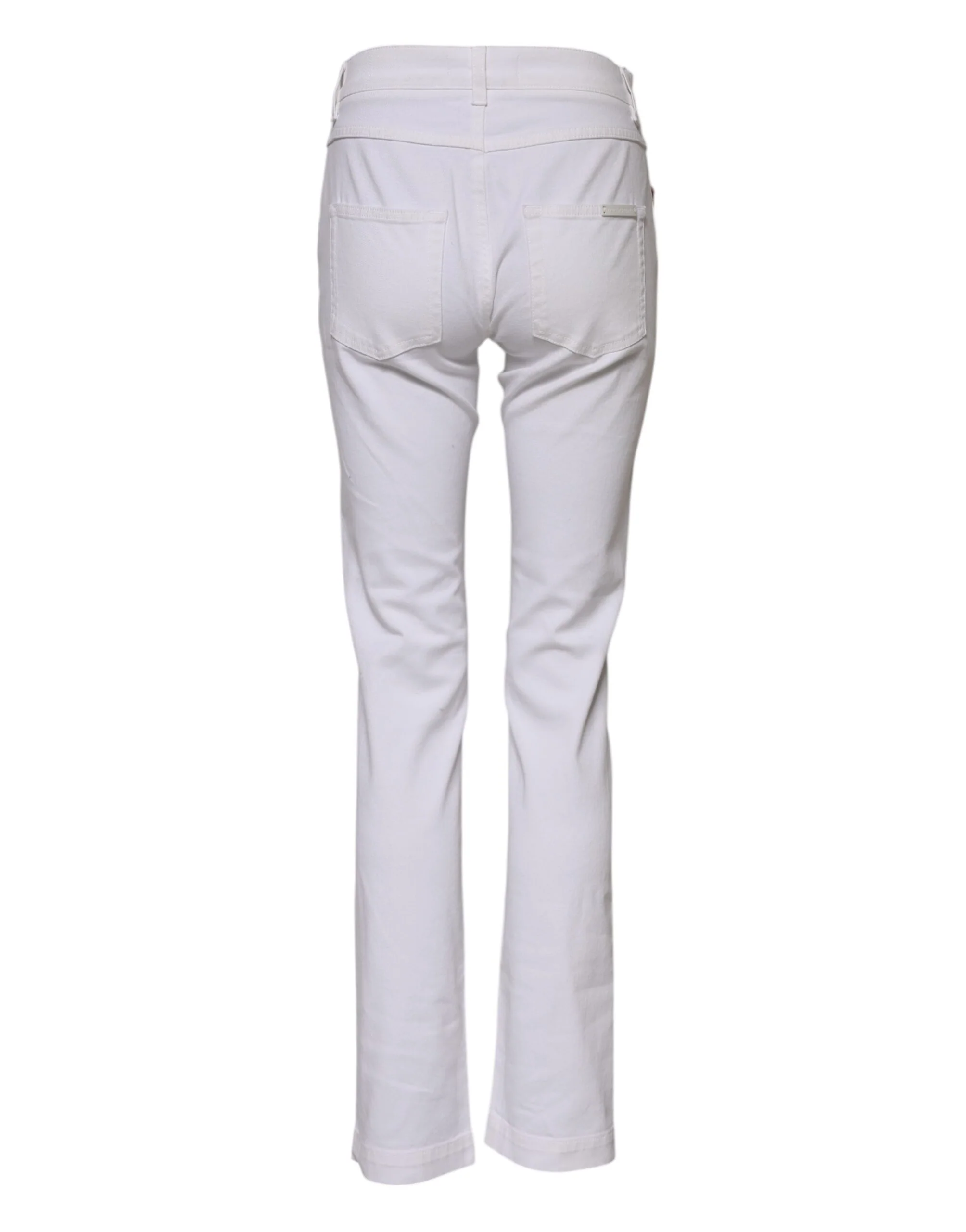 Dolce & Gabbana Floral Embroidery GIRLY blue Women's Jeans