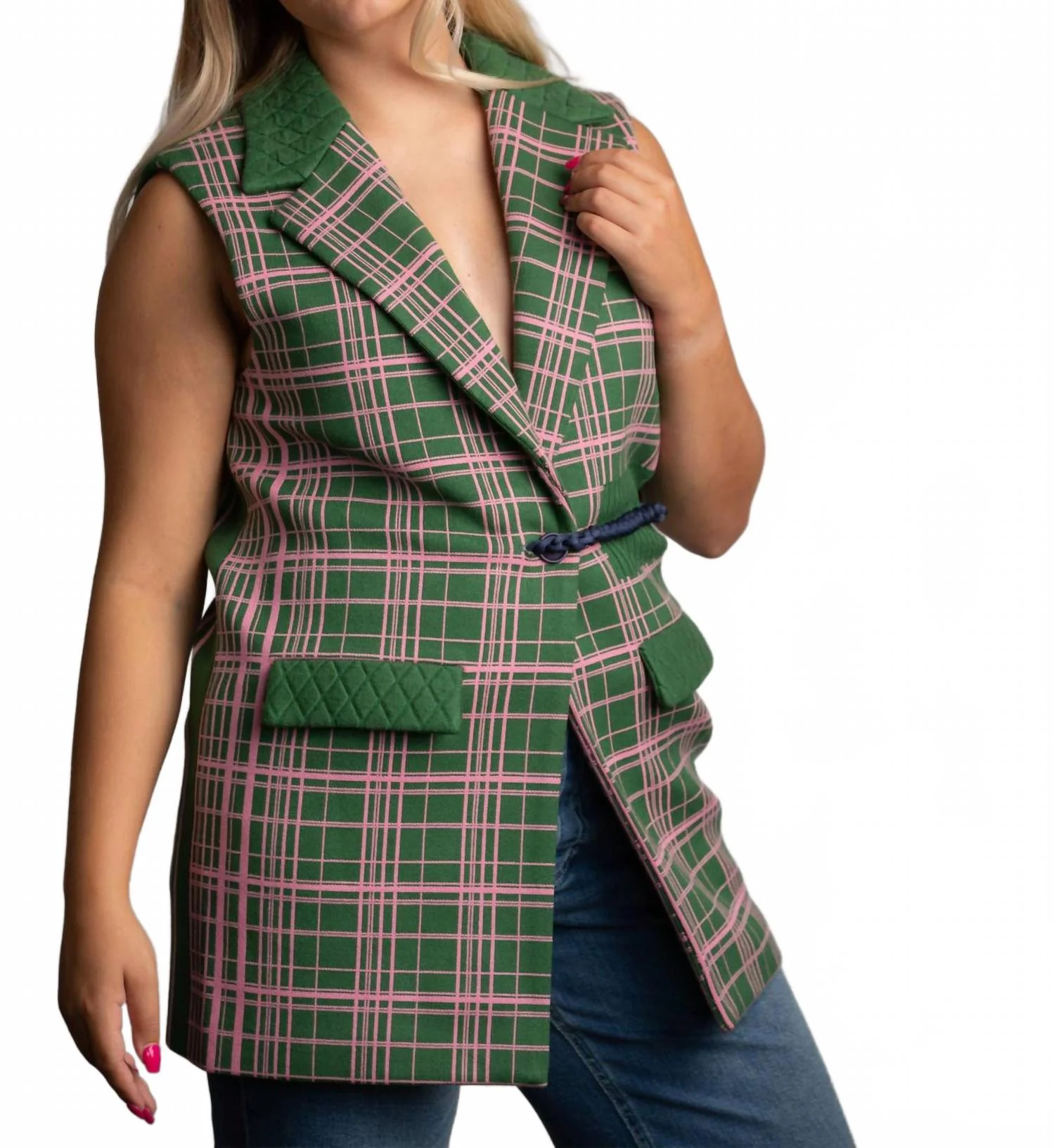 Bella Eco Blazer In Print