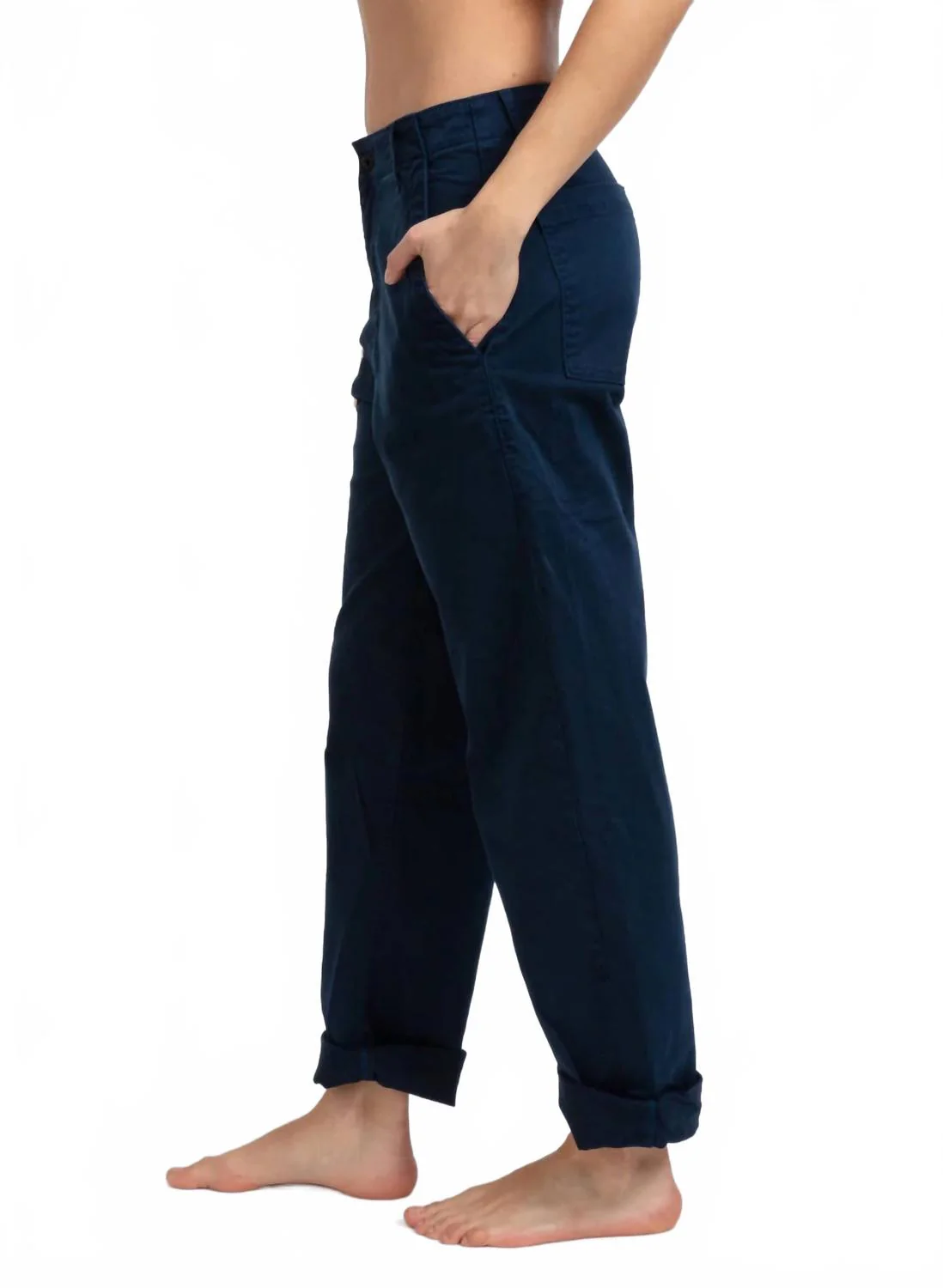 Chino Pants In Navy