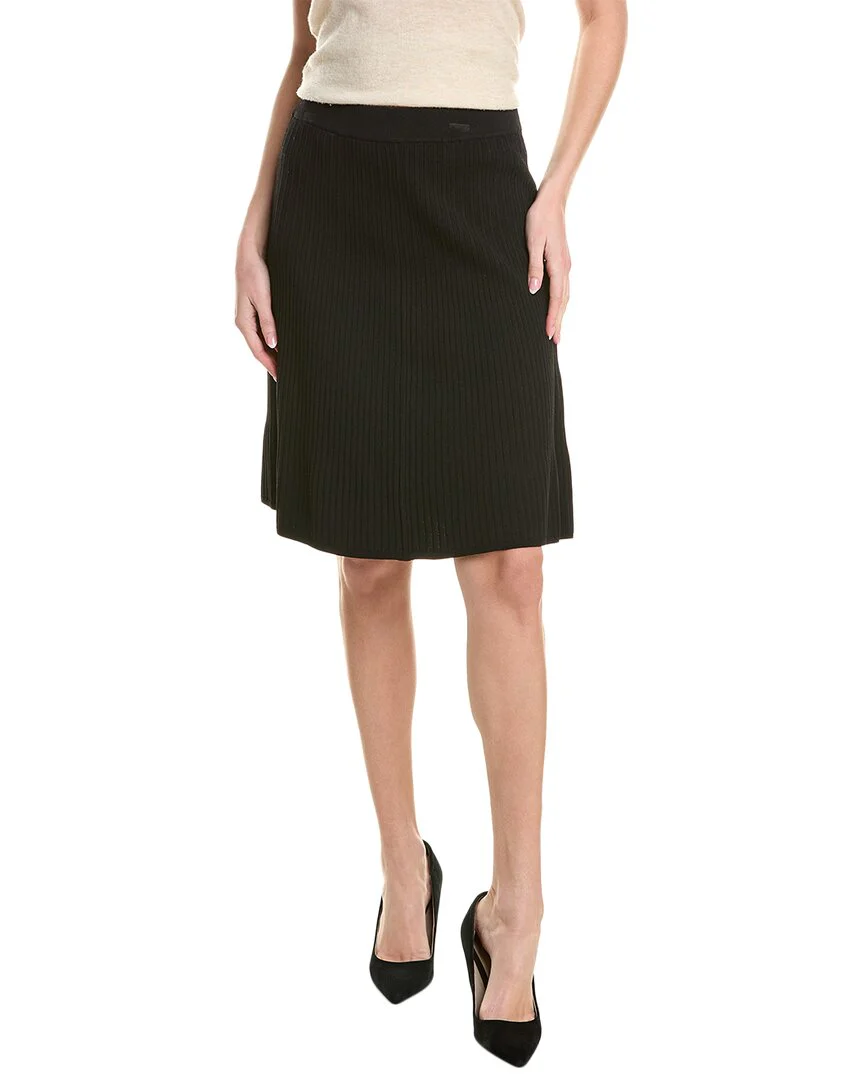 Anne Klein Directional Rib Skirt