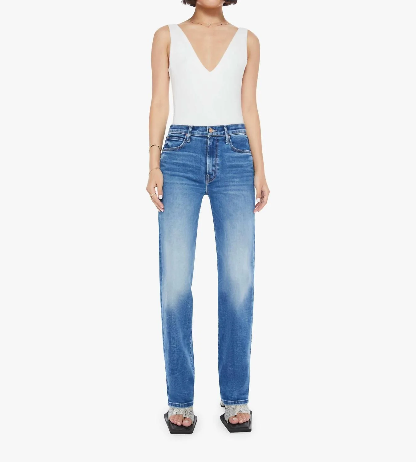 Petites The Lil Kick It Jeans In Bitchin