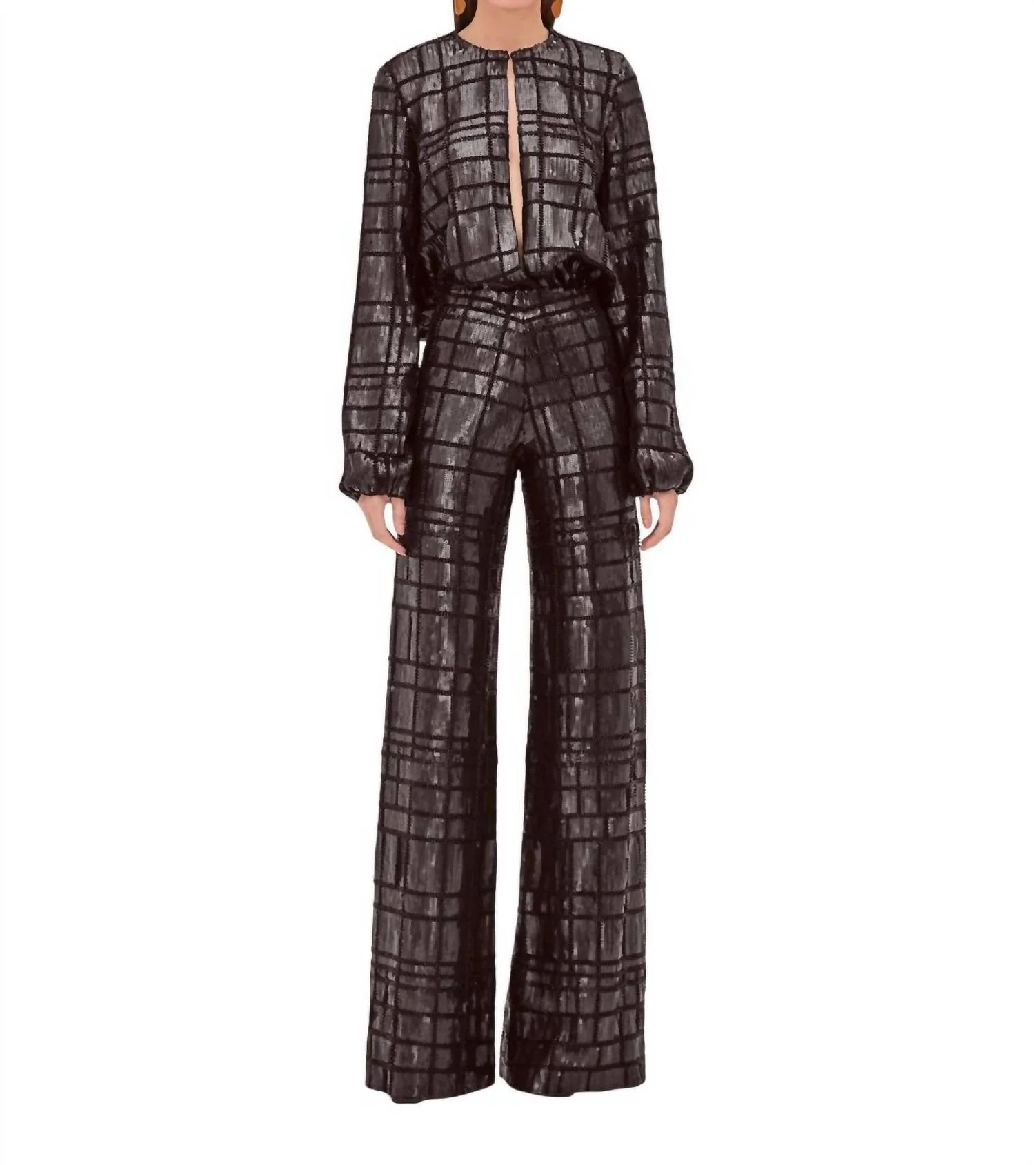 Zano Sequin Pant In Black