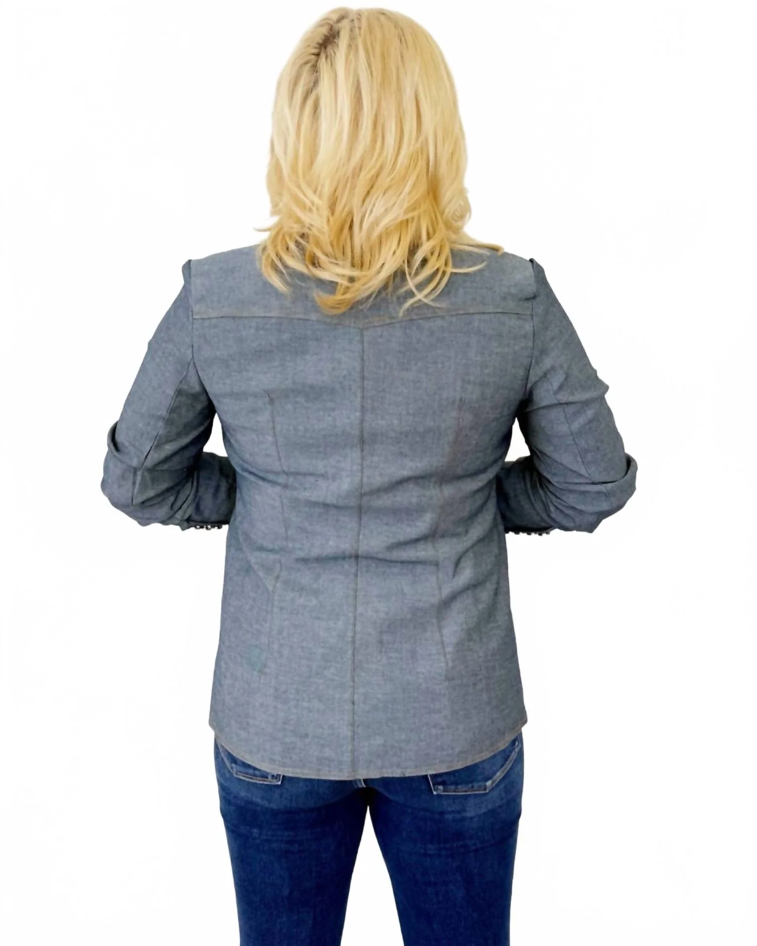Camayenne Blazer In Gray