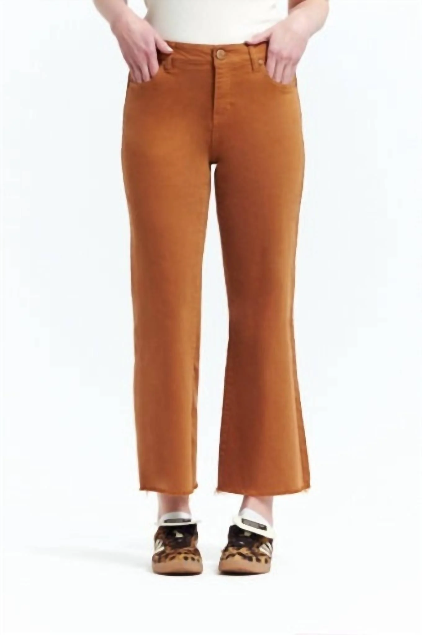 Luxe Demi Boot Jean In Pumpkin Spice